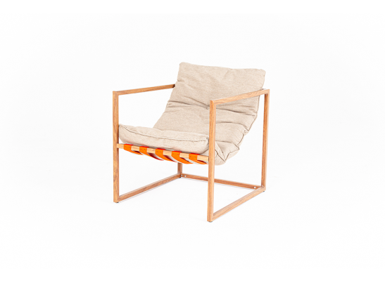 "Лион" кресло садовое, цвет "натуральное дерево" в Кургане