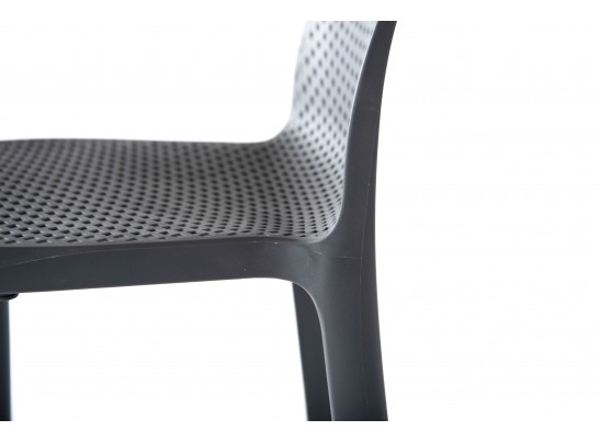 "Севилья" барный стул из пластика, цвет темно-серый в Кургане