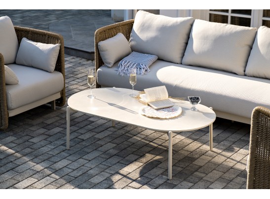 "Аликанте" лаунж-зона из искусственного ротанга, цвет соломенный в Кургане