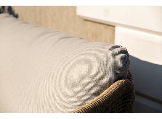 "Аликанте" лаунж-зона из искусственного ротанга, цвет соломенный в Кургане