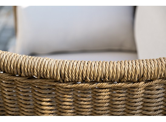 "Аликанте" лаунж-зона из искусственного ротанга, цвет соломенный в Кургане