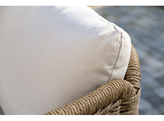 "Аликанте" лаунж-зона из искусственного ротанга, цвет соломенный в Кургане