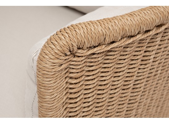 "Аликанте" лаунж-зона из искусственного ротанга, цвет соломенный в Кургане