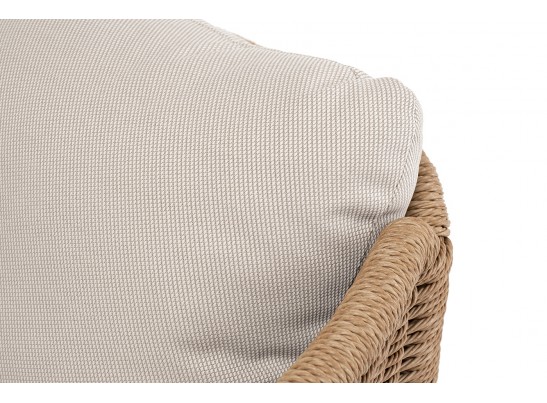 "Аликанте" лаунж-зона из искусственного ротанга, цвет соломенный в Кургане