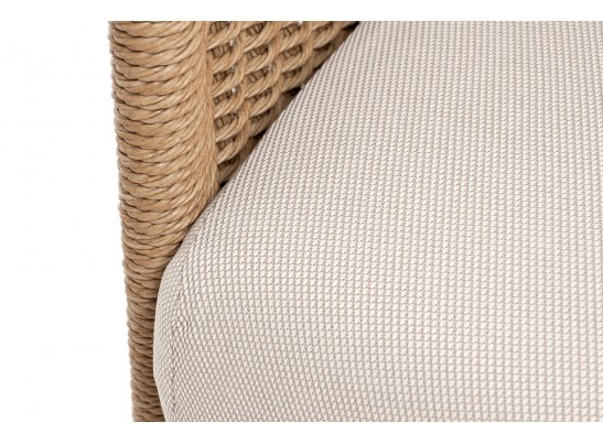"Аликанте" лаунж-зона из искусственного ротанга, цвет соломенный в Кургане