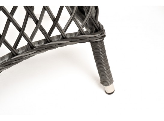 "Алиса" кофейный комплект из искусственного ротанга, цвет графит в Кургане