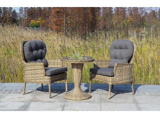 "Алиса" кресло плетеное, цвет соломенный в Кургане