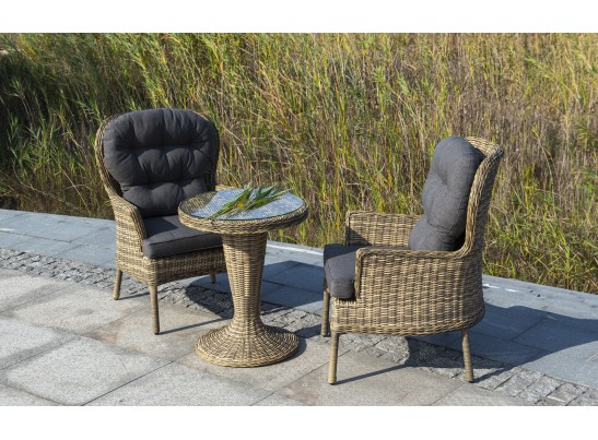 "Алиса" кресло плетеное, цвет соломенный в Кургане