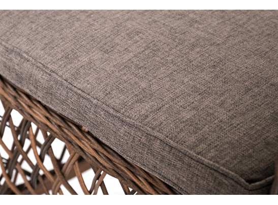 "Асти" лаунж-зона из искусственного ротанга на 4 персоны, цвет коричневый в Кургане