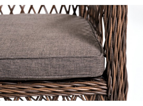 "Асти" лаунж-зона из искусственного ротанга на 4 персоны, цвет коричневый в Кургане