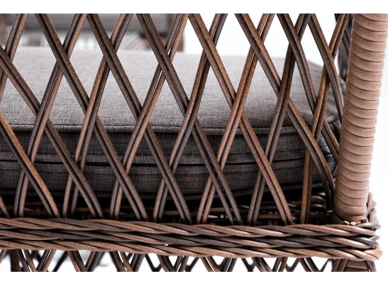 "Асти" лаунж-зона из искусственного ротанга на 4 персоны, цвет коричневый в Кургане