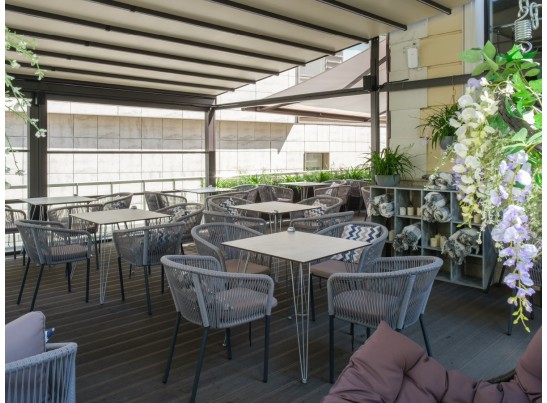 "Бари" обеденная группа на 4 персоны, круглый роуп, цвет светлый в Кургане