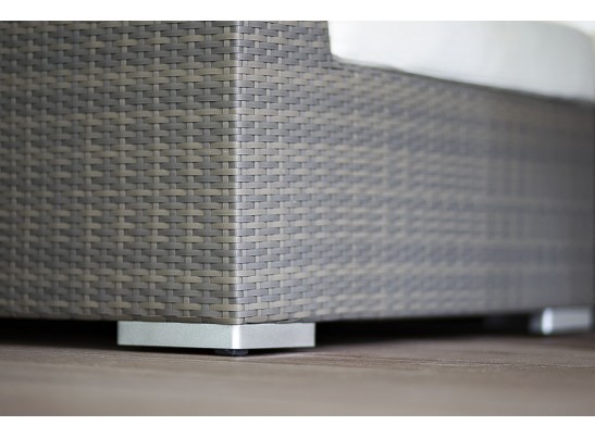 "Беллуно" столик журнальный из ротанга, цвет серо-коричневый в Кургане