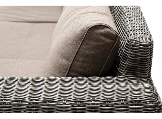 "Боно" лаунж-зона из искусственного ротанга, цвет графит в Кургане