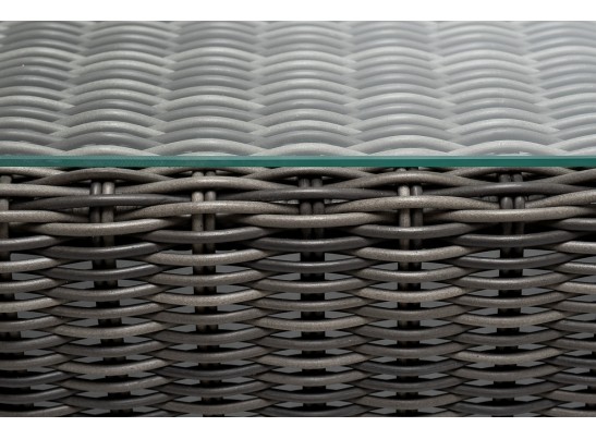 "Боно" лаунж-зона из искусственного ротанга, цвет графит в Кургане
