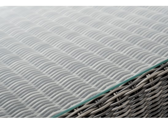 "Боно" лаунж-зона из искусственного ротанга, цвет графит в Кургане