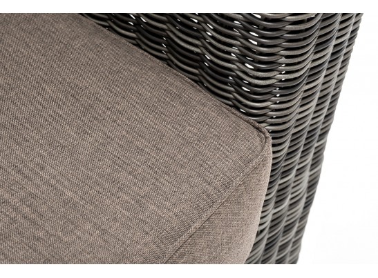 "Боно" лаунж-зона из искусственного ротанга, цвет графит в Кургане