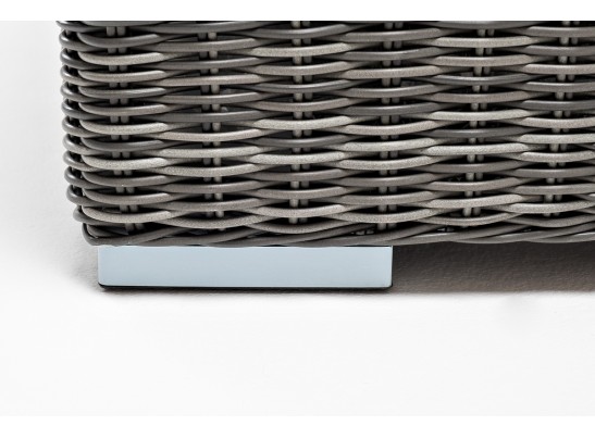 "Боно" лаунж-зона из искусственного ротанга, цвет графит в Кургане