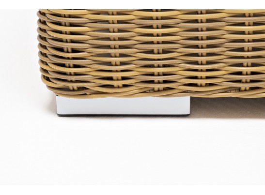 "Боно" лаунж-зона из искусственного ротанга, цвет соломенный в Кургане