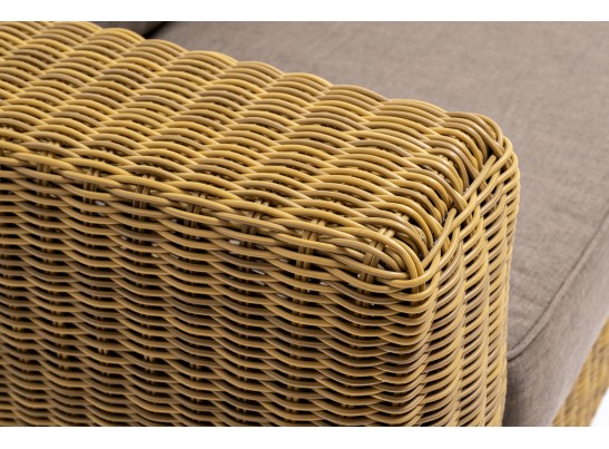 "Боно" лаунж-зона из искусственного ротанга, цвет соломенный в Кургане