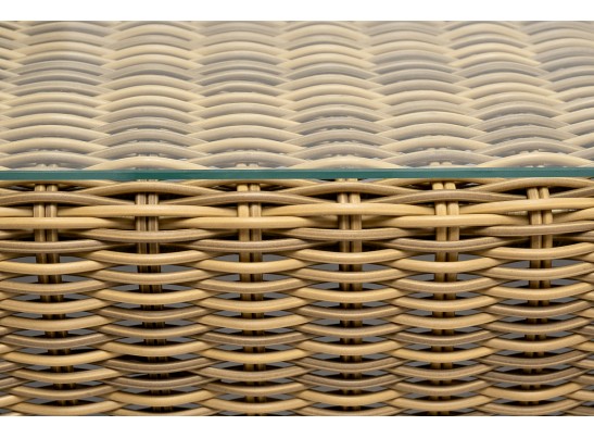 "Боно" лаунж-зона из искусственного ротанга, цвет соломенный в Кургане