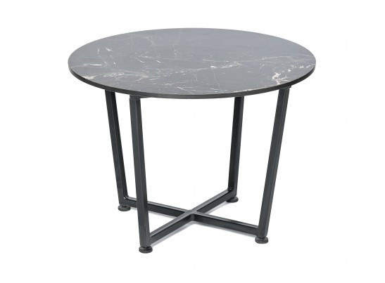 "Майами" журнальный стол из HPL круглый Ø60, цвет "молочный" в Кургане