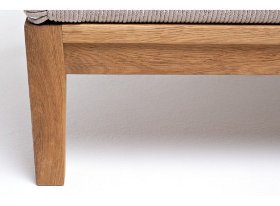 "Диего" кресло плетеное из роупа, каркас алюминий темно-серый (RAL7024), роуп темно-серый круглый, ткань темно-серая в Кургане