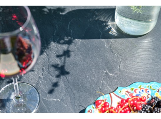 "Диего" обеденный стол из HPL круглый Ø120см, цвет "серый гранит" в Кургане