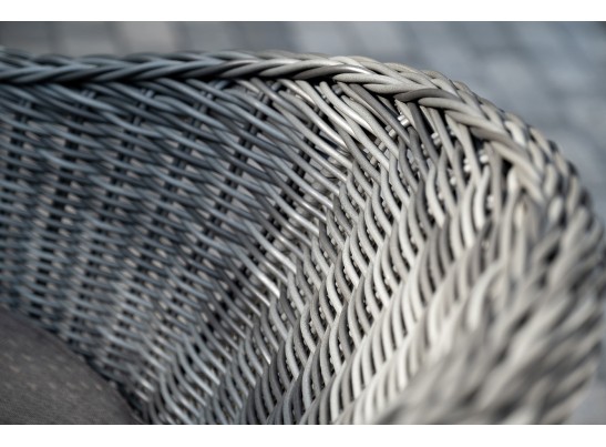 "Равенна" обеденная группа плетеная, цвет графит в Кургане