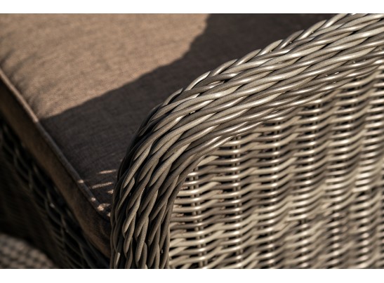 "Эспрессо–150 R" обеденная группа плетеная, цвет графит в Кургане