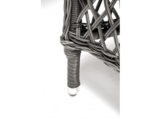 "Эспрессо–150 S" обеденная группа плетеная, цвет графит в Кургане