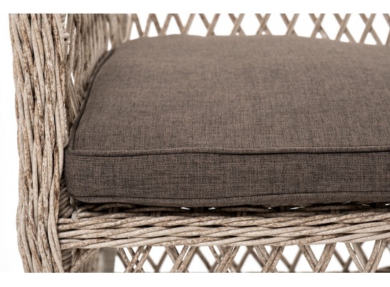 "Эспрессо–80 L" обеденная группа плетеная, цвет бежевый в Кургане