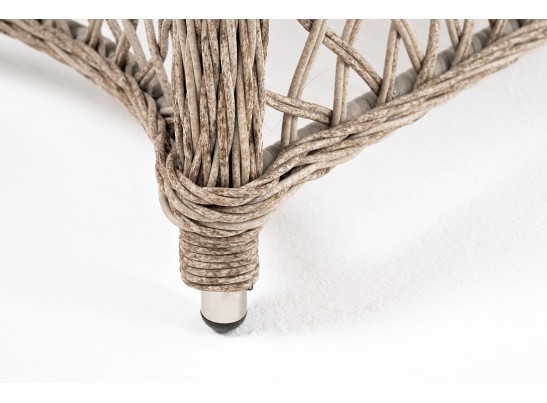 "Эспрессо–80 L" обеденная группа плетеная, цвет бежевый в Кургане