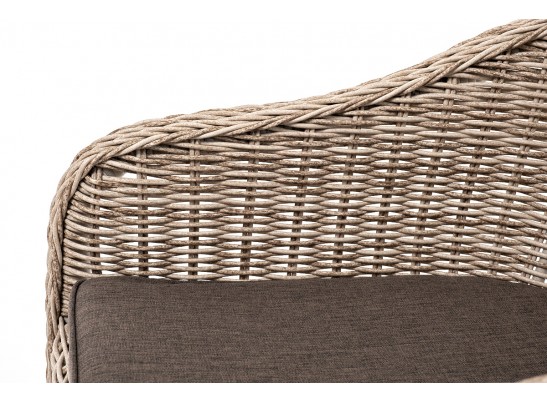 "Эспрессо–80 R" обеденная группа плетеная, цвет бежевый в Кургане