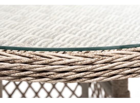 "Эспрессо–80 R" обеденная группа плетеная, цвет бежевый в Кургане