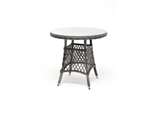 "Эспрессо–80 R" обеденная группа плетеная, цвет графит в Кургане