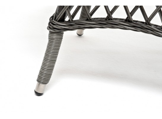 "Эспрессо–80 R" обеденная группа плетеная, цвет графит в Кургане