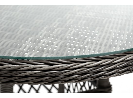 "Эспрессо–80 R" обеденная группа плетеная, цвет графит в Кургане