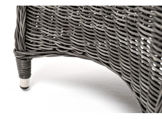 "Эспрессо–80 R" обеденная группа плетеная, цвет графит в Кургане