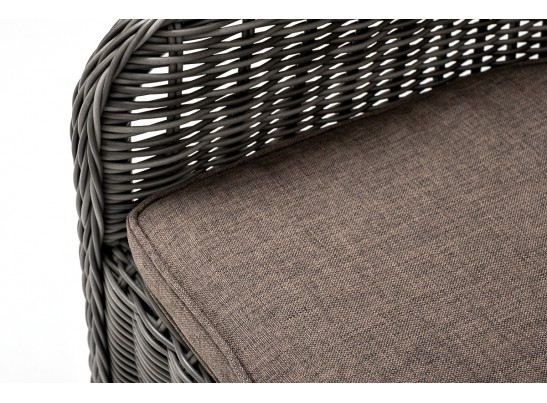 "Эспрессо–80 R" обеденная группа плетеная, цвет графит в Кургане