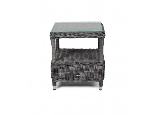 "Форио" столик кофейный из искусственного ротанга, цвет графит в Кургане