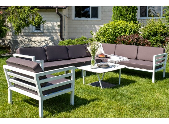 "Глория" модуль диванный центральный, каркас из алюминия в Кургане