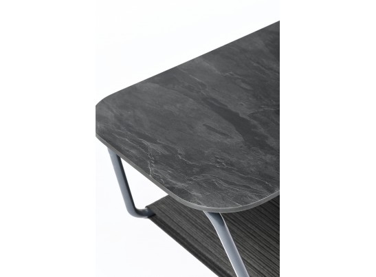 "Гранада" журнальный стол 100х65см из HPL, цвет "серый гранит" в Кургане