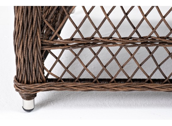 "Гранд Латте" диван трехместный из искусственного ротанга, цвет коричневый в Кургане