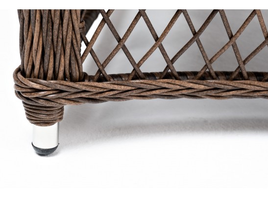 "Гранд Латте" кресло из искусственного ротанга, цвет коричневый в Кургане