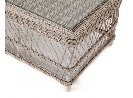 "Гранд Латте" стол журнальный из искусственного ротанга, цвет бежевый в Кургане