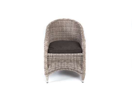 "Равенна" плетеное кресло из искусственного ротанга, цвет бежевый в Кургане