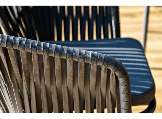 "Каффе Дабл" обеденная группа на 4 персоны, цвет "серый гранит" в Кургане