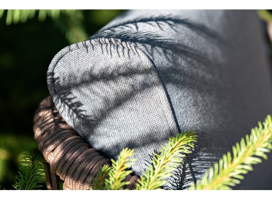 "Канны" лаунж-зона 5-местная плетеная из роупа (веревки), роуп коричневый в Кургане