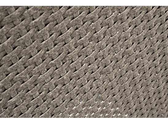 "Капучино" кашпо для цветов плетеное из искусственного ротанга, цвет бежевый в Кургане